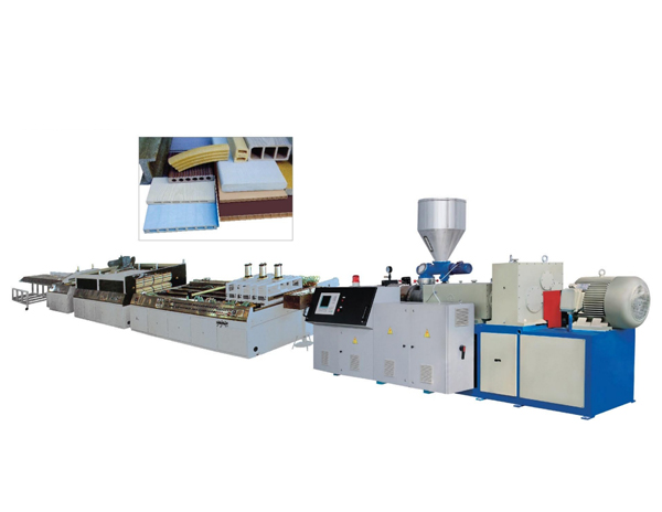 PVC Wide Plate Extrusion Line